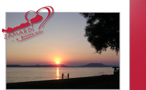 Zam�rdi, a Balaton sz�ve
